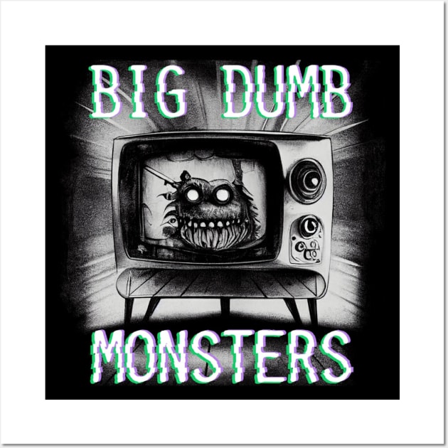 BDM TV Set Wall Art by Big Dumb Monsters